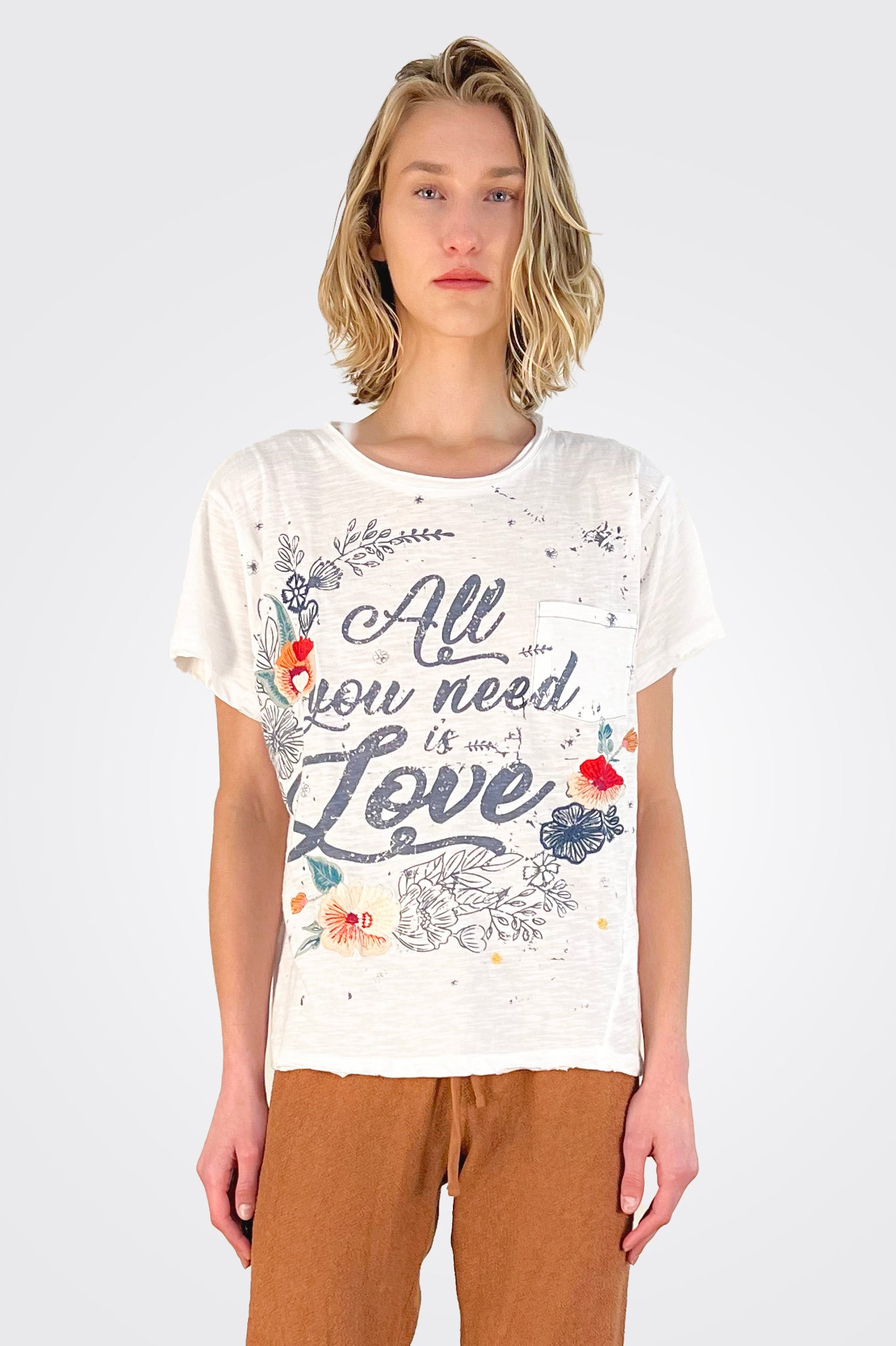 Love Tee - White by Kyla Seo | 25 South Boutiques