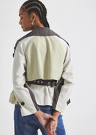 Ines Cropped Trench Jacket - Calico Multi by Derek Lam — alternate view