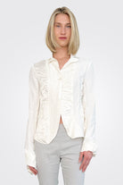 Silk Crinkled Jacket - Callas by Rundholz | 25 South Boutiques