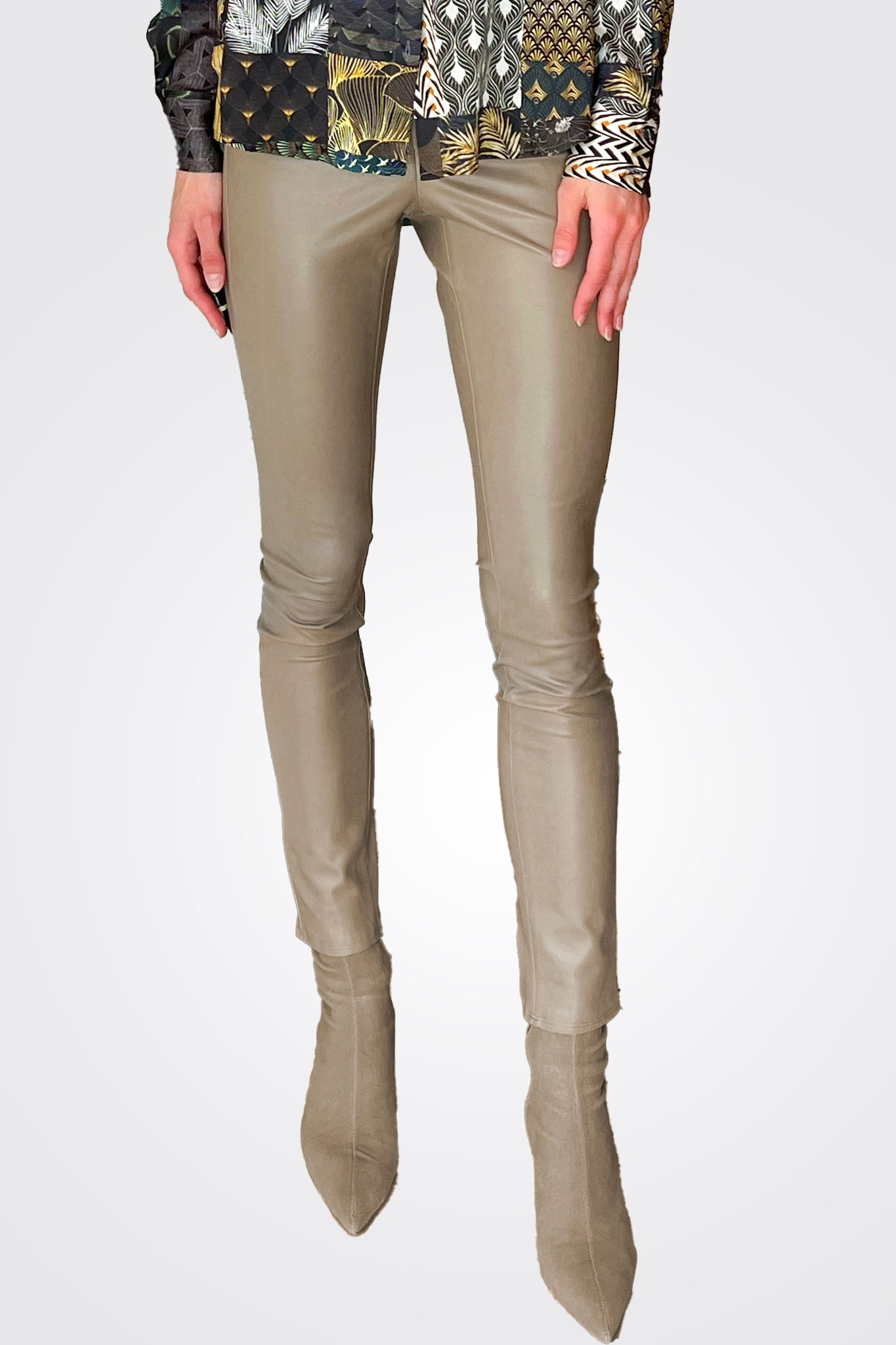 Ray Pants - Taupe by Cambio | 25 South Boutiques