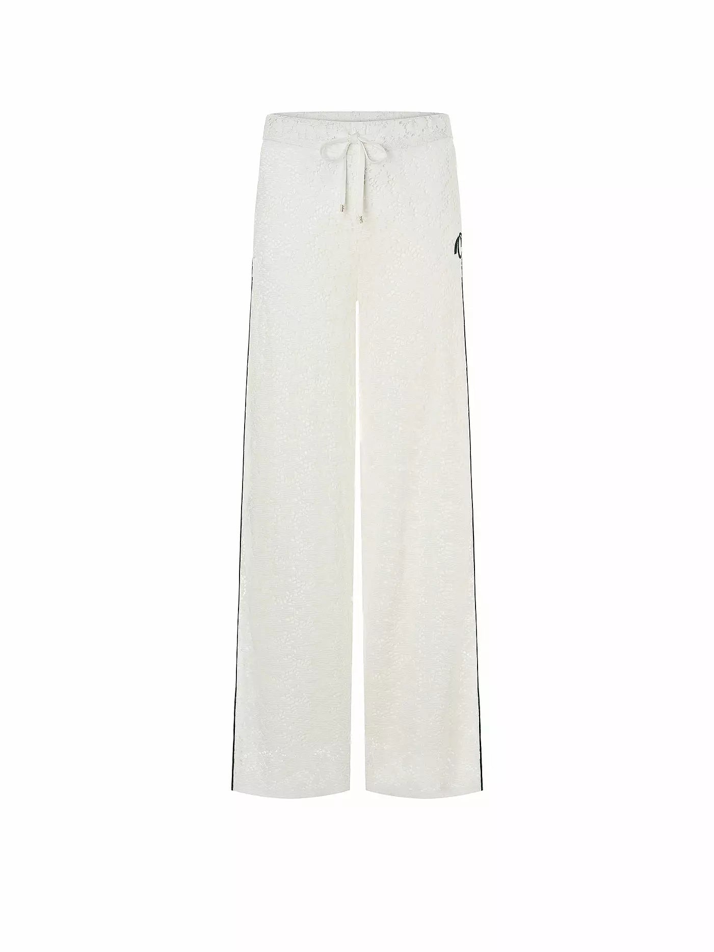 Avril Jogging Fit Pants - Cream by Cambio — view 5