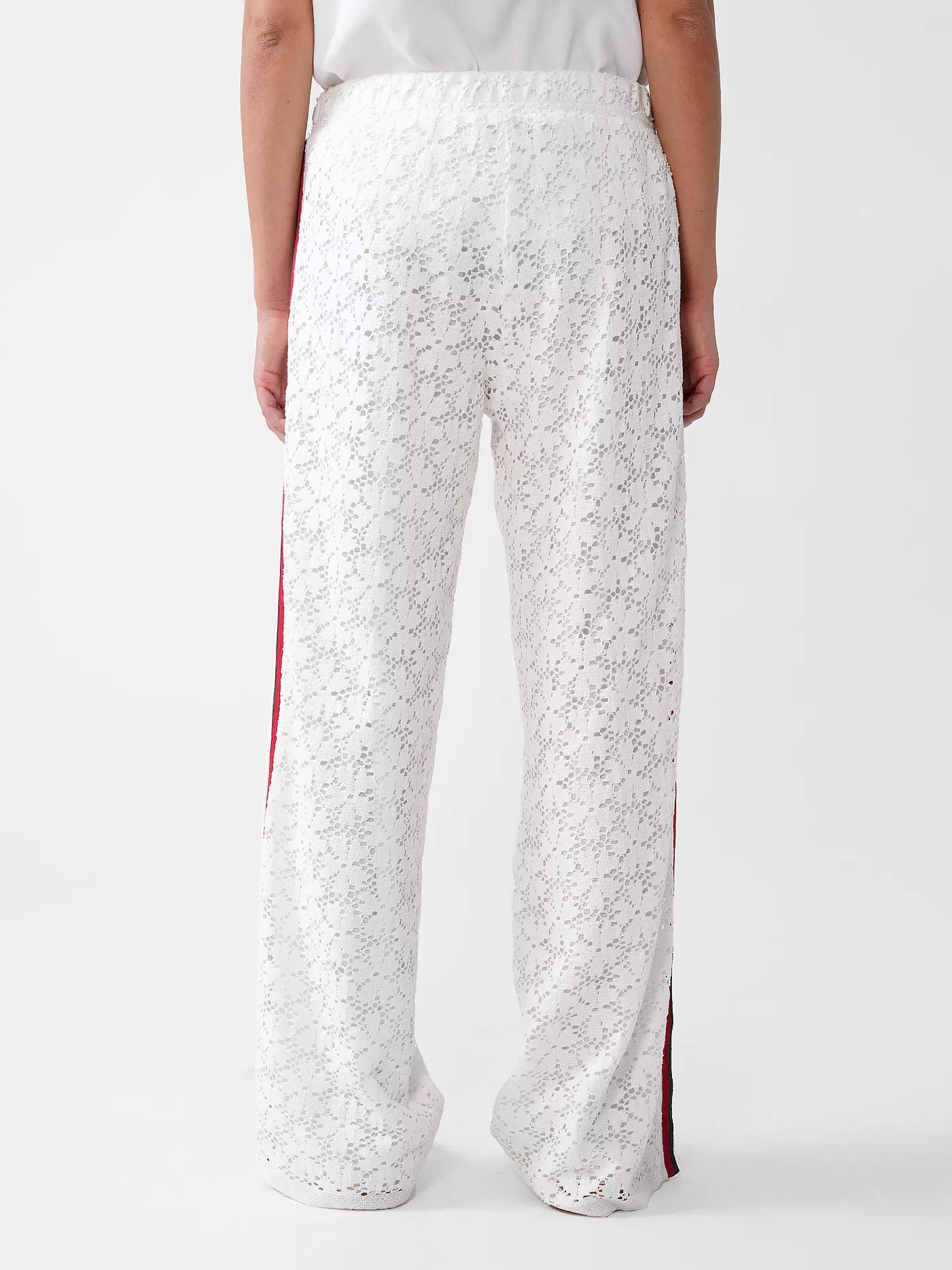 Avril Jogging Fit Pants - Cream by Cambio — view 4