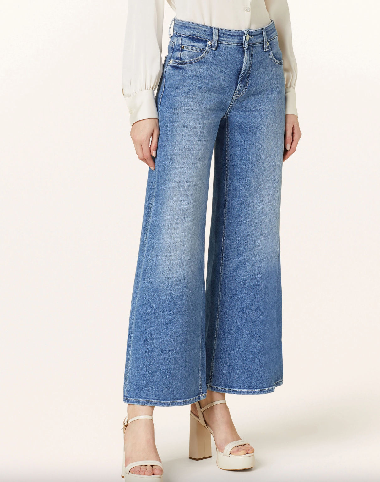 Palazzo Flare Jeans - Mid by Cambio | 25 South Boutiques