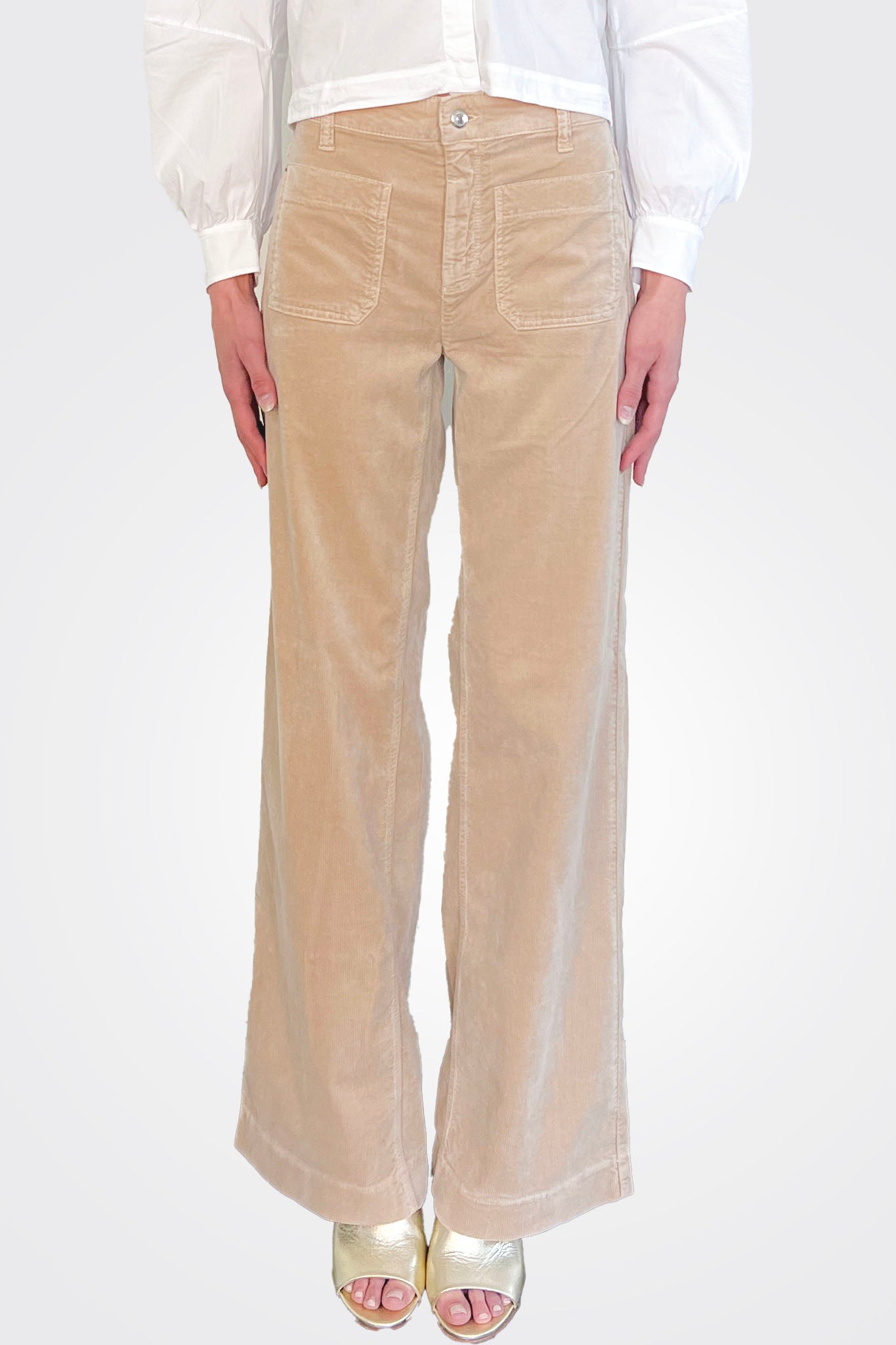 Ada Trousers - Sand by Cambio | 25 South Boutiques