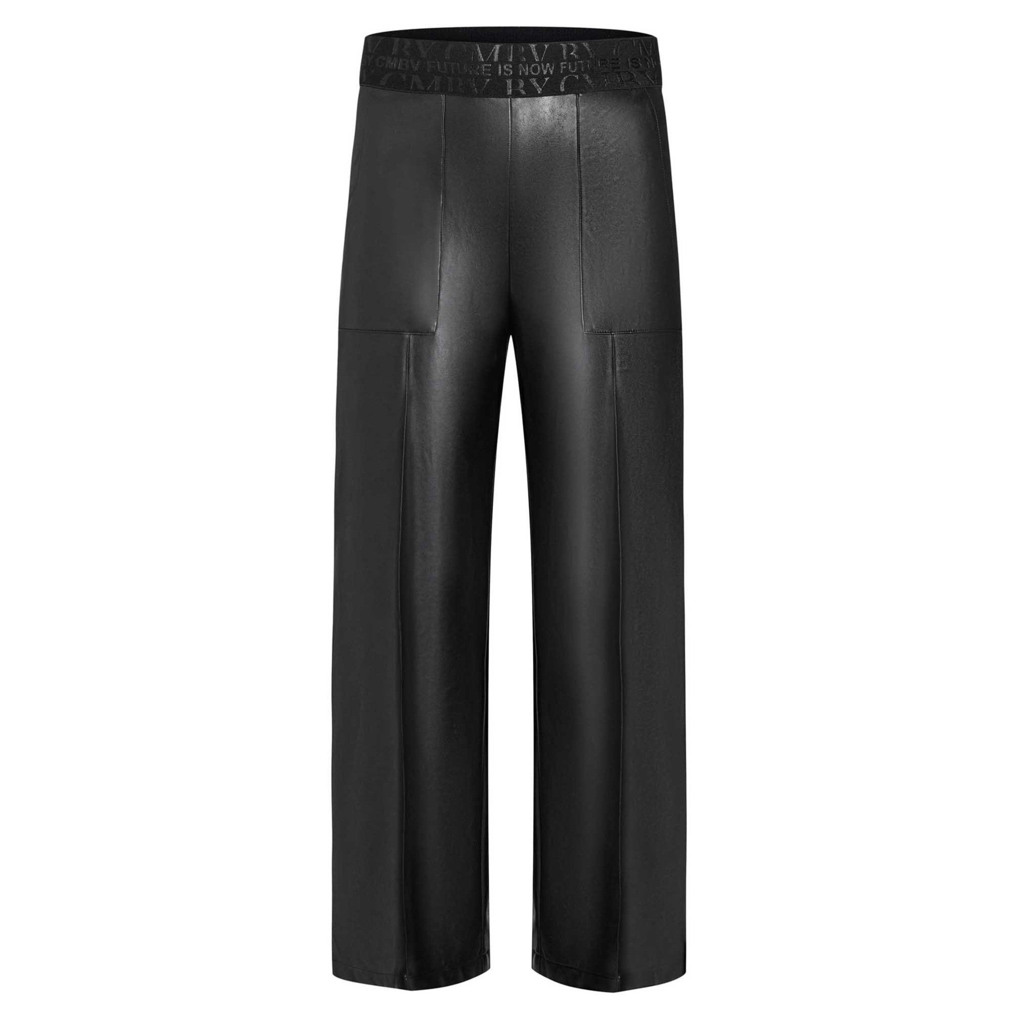 Relaxed Fit Trousers - Black by Cambio — view 3