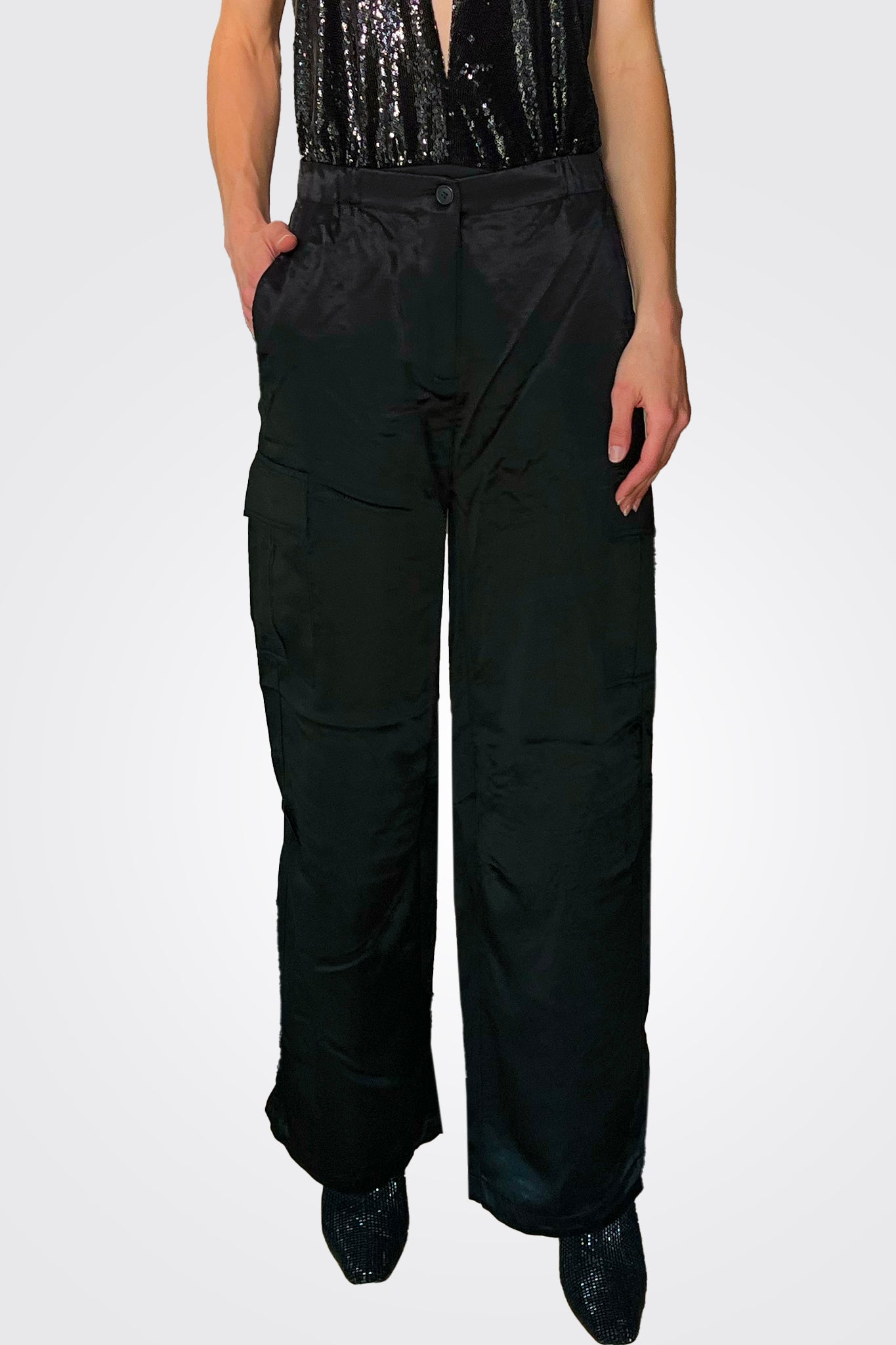 Baggy Pants - Black by Cambio | 25 South Boutiques