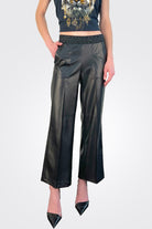 Relaxed Fit Trousers - Black by Cambio | 25 South Boutiques