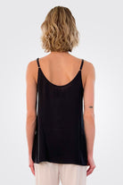 Silk Camisole - Black by Private 0204 — alternate view