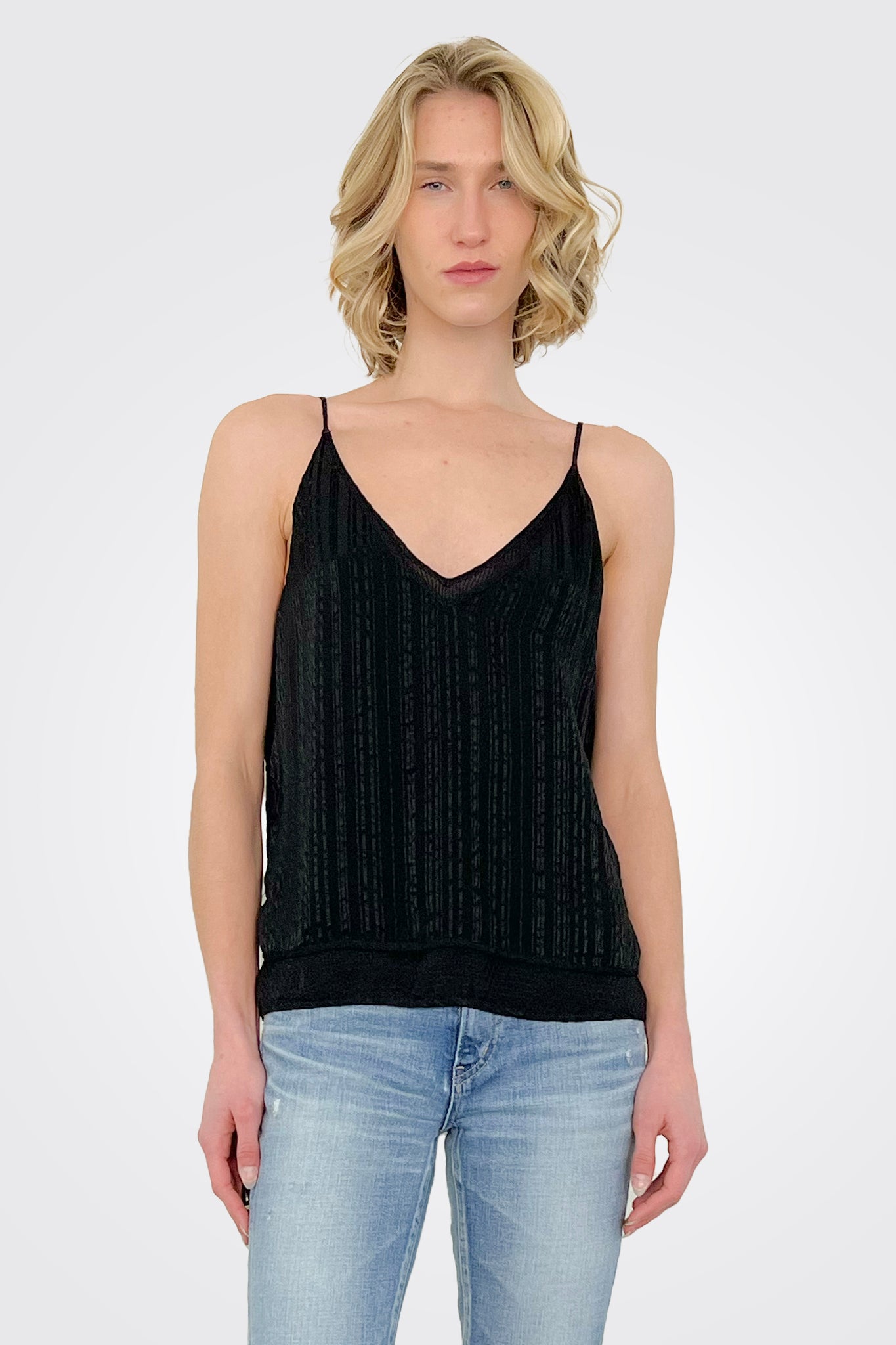 Cami Tank - Black by Burning Torch | 25 South Boutiques