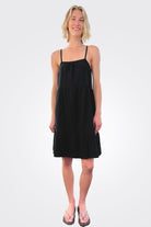 Cami Tiered Dress - Black by Bobi | 25 South Boutiques
