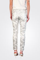 Shely Pants - White Shiny Camo by Bevy Flog — view 3