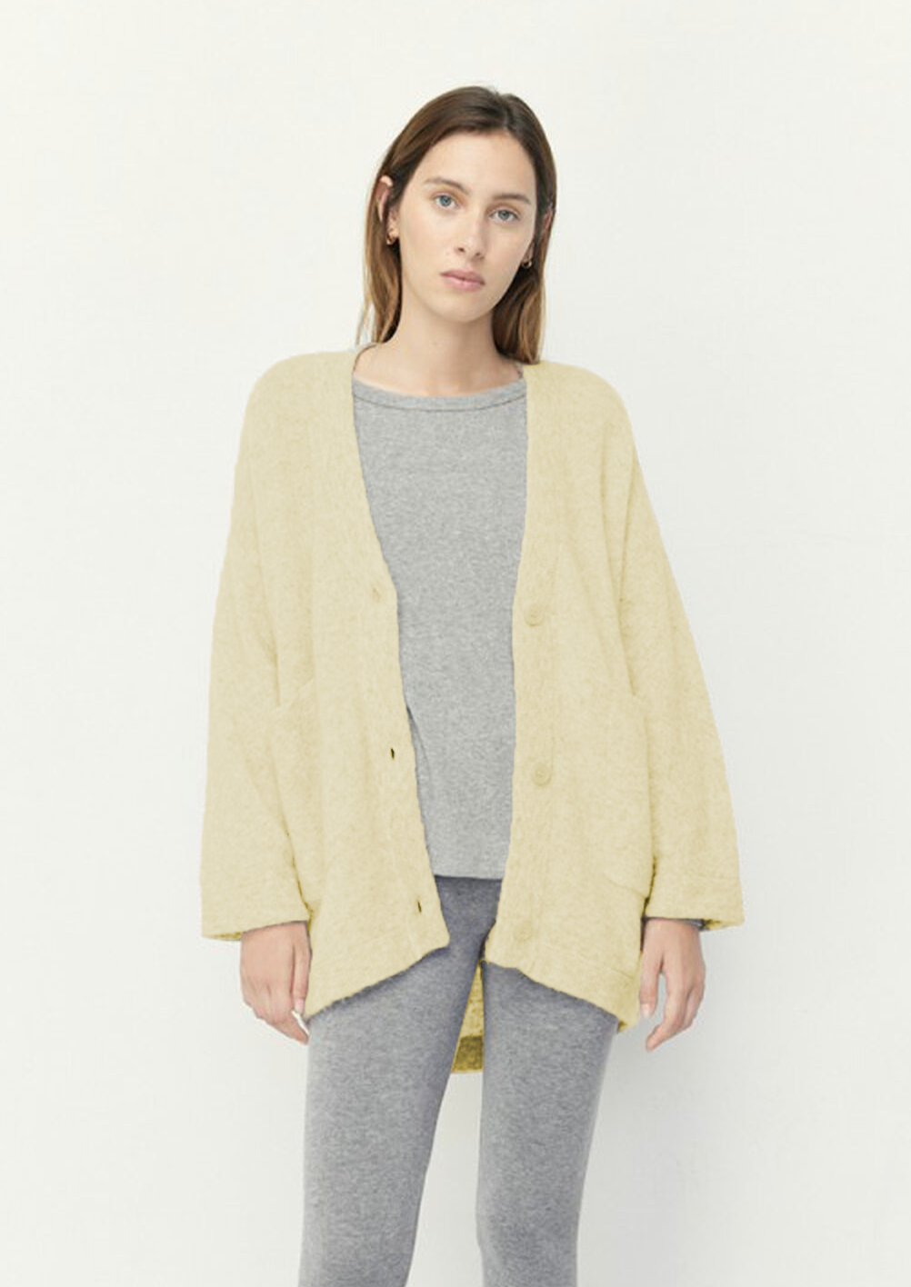 Razpark Cardigan - Orgeat Chine by American Vintage | 25 South Boutiques