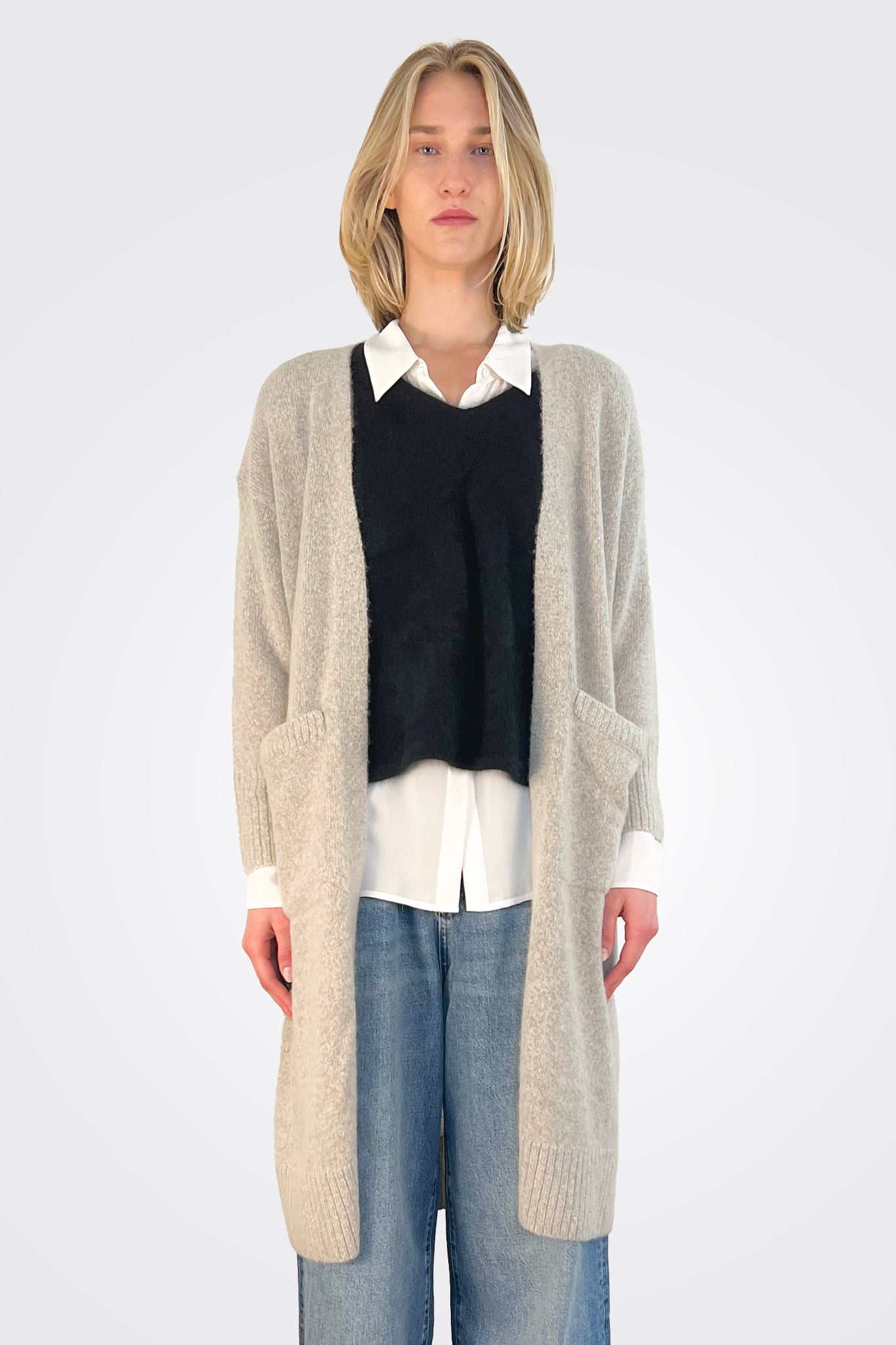 Mid Cardigan - Hazel by Estheme — alternate view