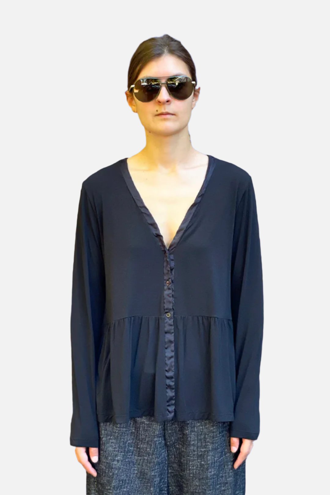 Cardigan - Black by Tandem | 25 South Boutiques