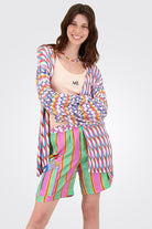 Victoria Linen Printed Cardigan - Magic by Me369 | 25 South Boutiques