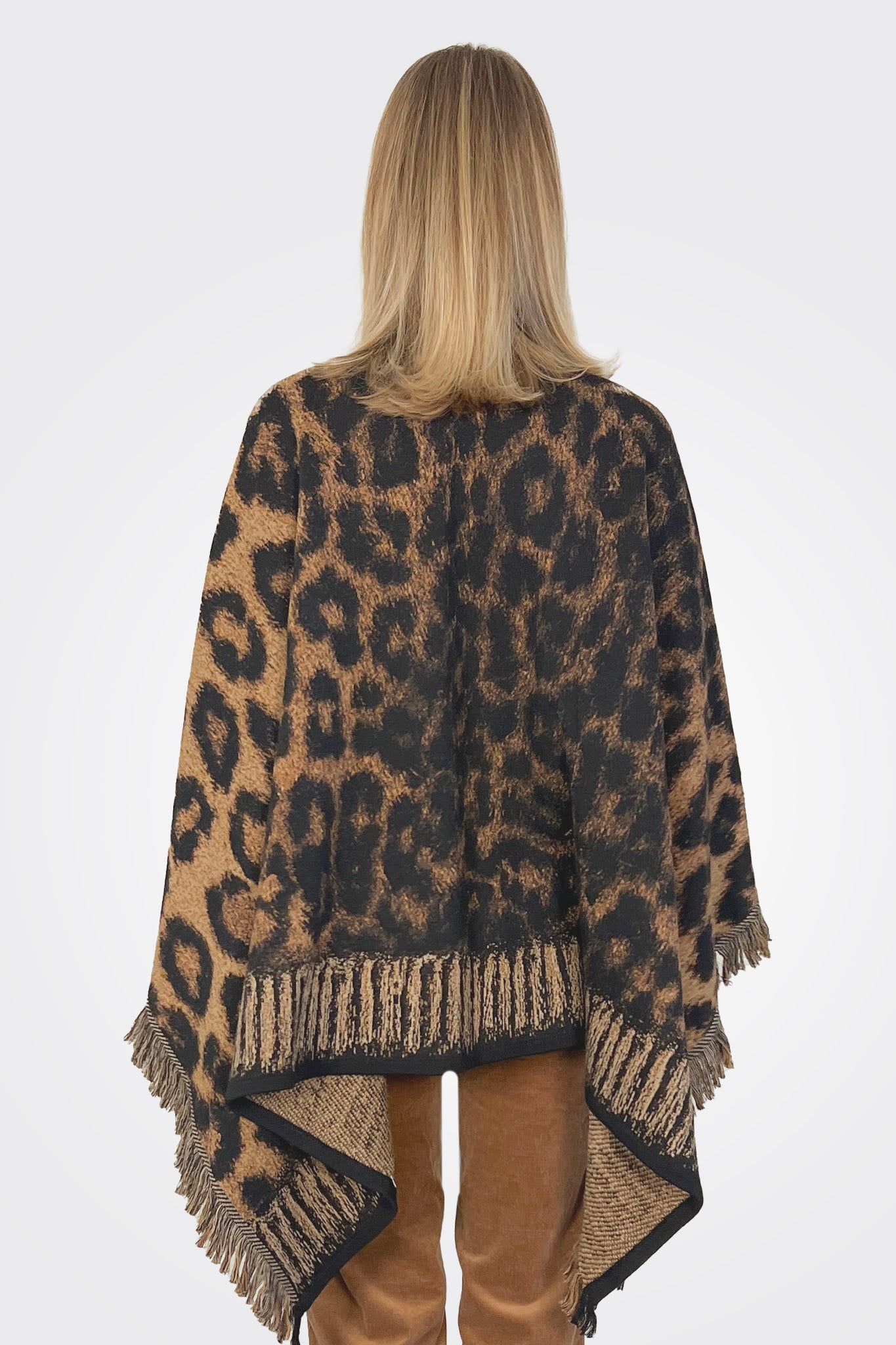 Mantella Cape - Caramello by Bye Firenze — view 3