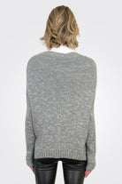 Melange Cozy Cardigan - Cement by Wooden Ships — alternate view