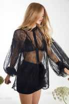 Caralle Blouse - Black by Charo Ruiz — view 3