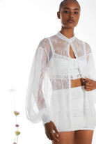 Caralle Blouse - White by Charo Ruiz | 25 South Boutiques