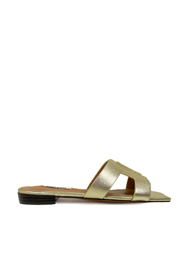 Chieko Sandal - Gold by Bibi Lou | 25 South Boutiques