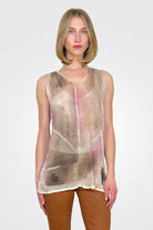 Sheer Knit Tank - Multi by Cividini | 25 South Boutiques
