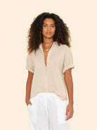 Channing Shirt - Parchment by Xirena | 25 South Boutiques