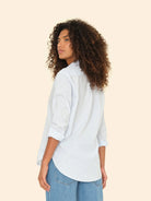 Beau Cotton Shirt - Skylight by Xirena — alternate view