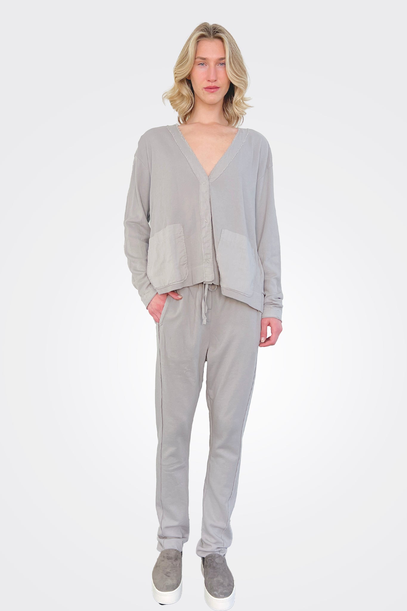 Light Sweat Pants - Ash by Kristensen | 25 South Boutiques