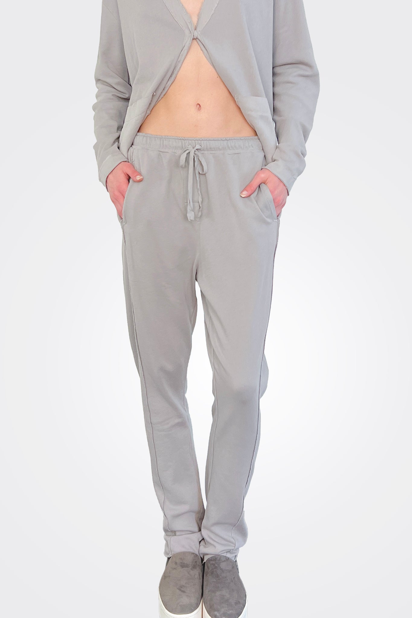 Light Sweat Pants - Ash by Kristensen — alternate view