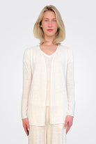 Open Cardigan - Cream by Majestic | 25 South Boutiques