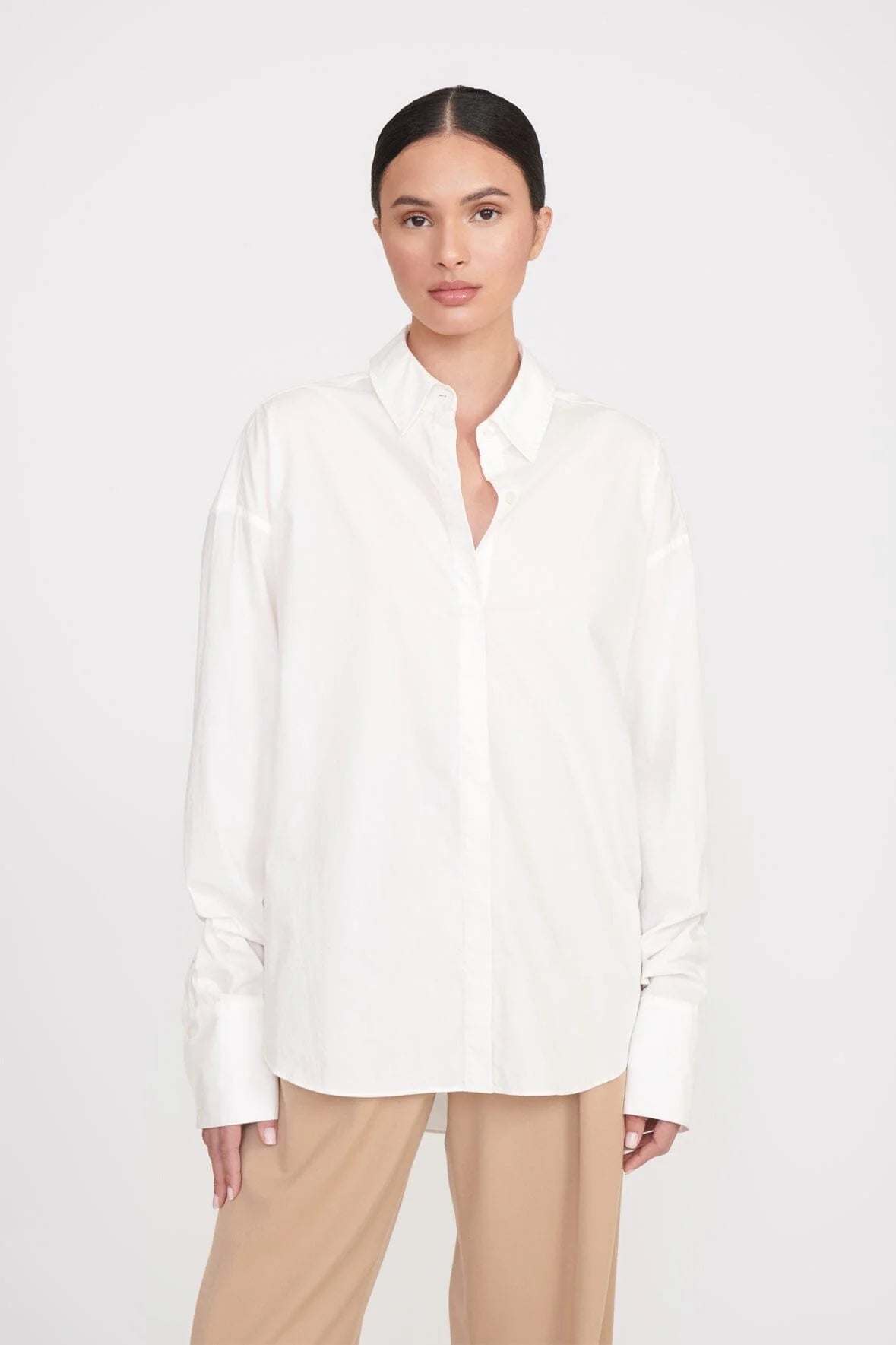 Colton Shirt - White by STAUD | 25 South Boutiques
