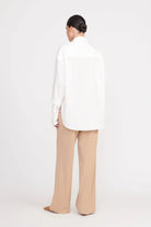 Colton Shirt - White by STAUD — view 5
