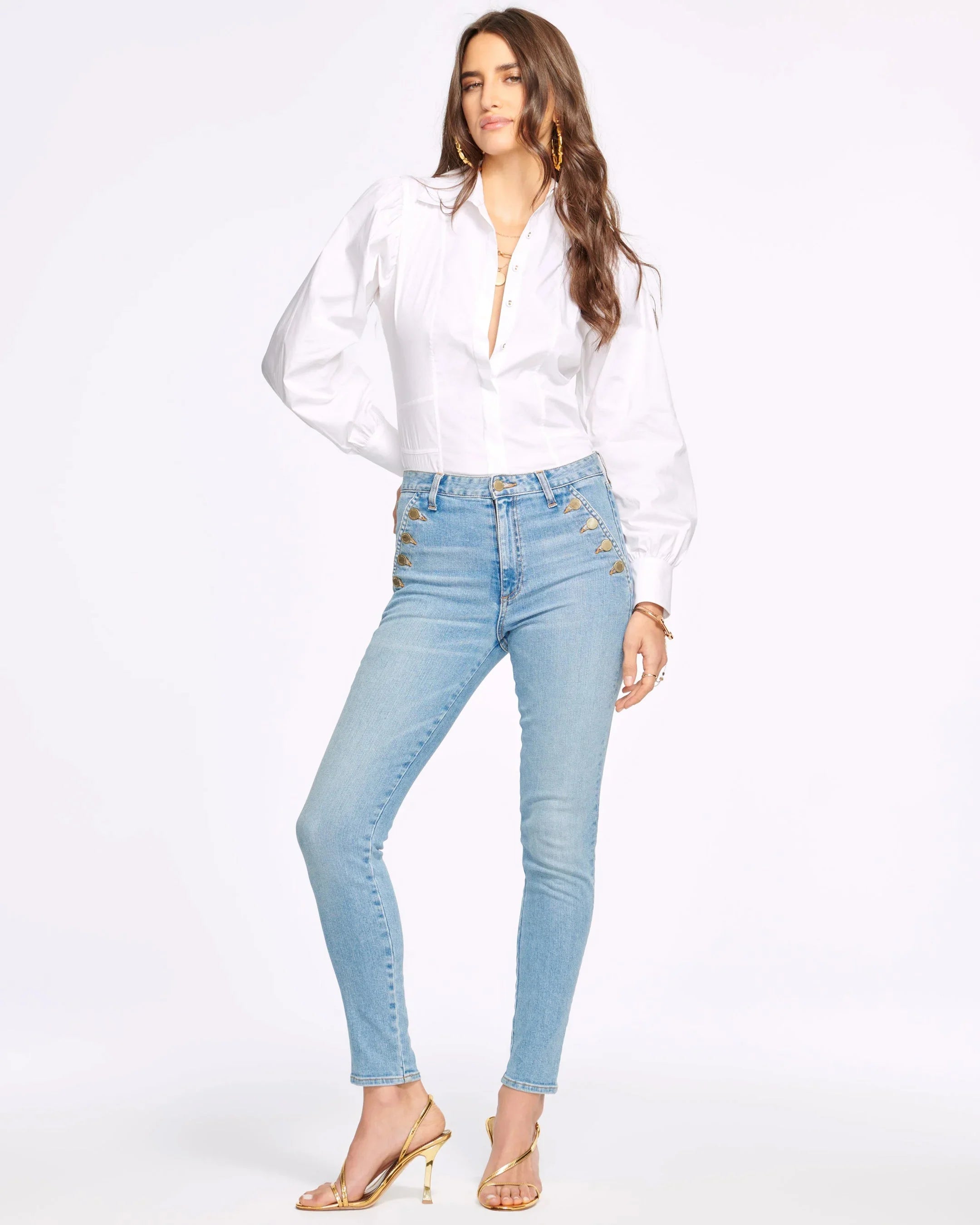 Helena High-Rise Skinny Jean - Light Wash by Ramy Brook | 25 South Boutiques