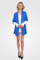 Featherweight Wrap - Cosmic Cobalt by Autumn Cashmere — alternate view