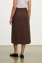 Fia Corduroy Skirt - Bark by Velvet — view 3