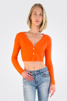 Gigi Cardigan - Papaya by Crush Cashmere | 25 South Boutiques