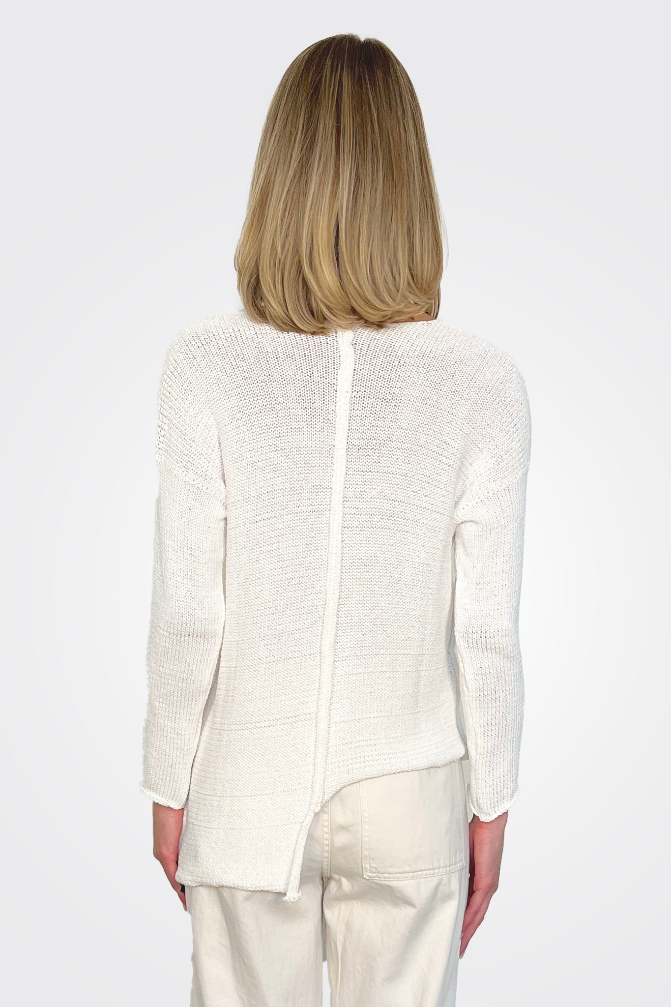 Cub Cardigan - White by Paper Temples — alternate view