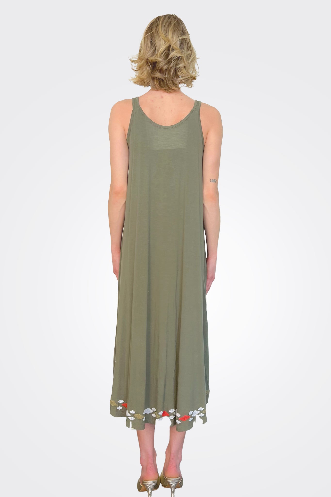 Devan Dress - Cypress by Kyla Seo — alternate view