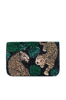 Dorette Clutch - Tiger Black by Deepa Gurnani | 25 South Boutiques