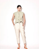 Fleetwood Pant - Pearl by Deluc — view 3