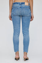 Depew Skinny Jean - Light Blue by Moussy — alternate view