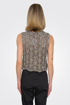 Knit Sleeveless Top - Black by D. Exterior — view 3