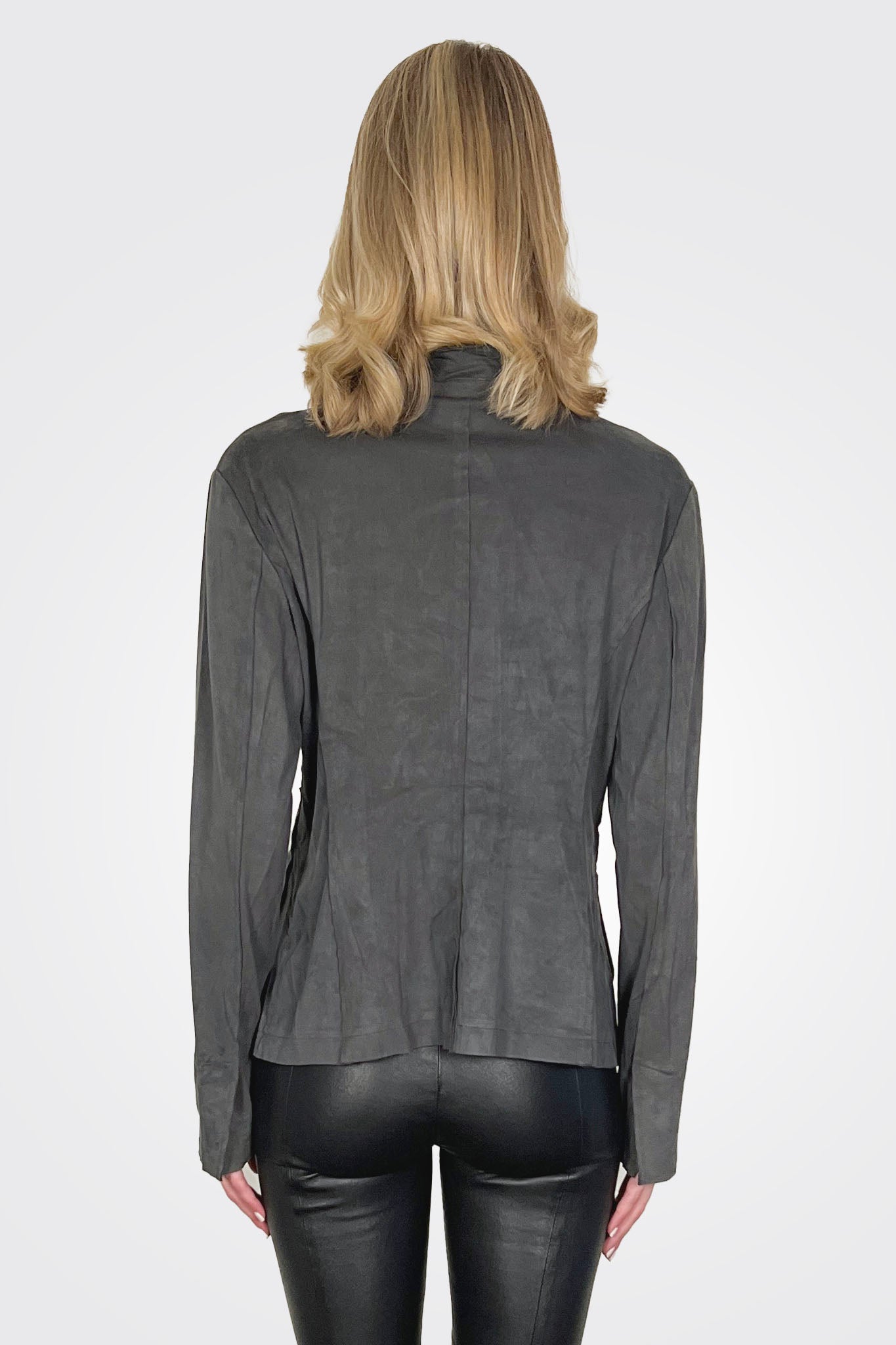 Roughout Optic Jacket - Dark Grey by Rundholz — alternate view