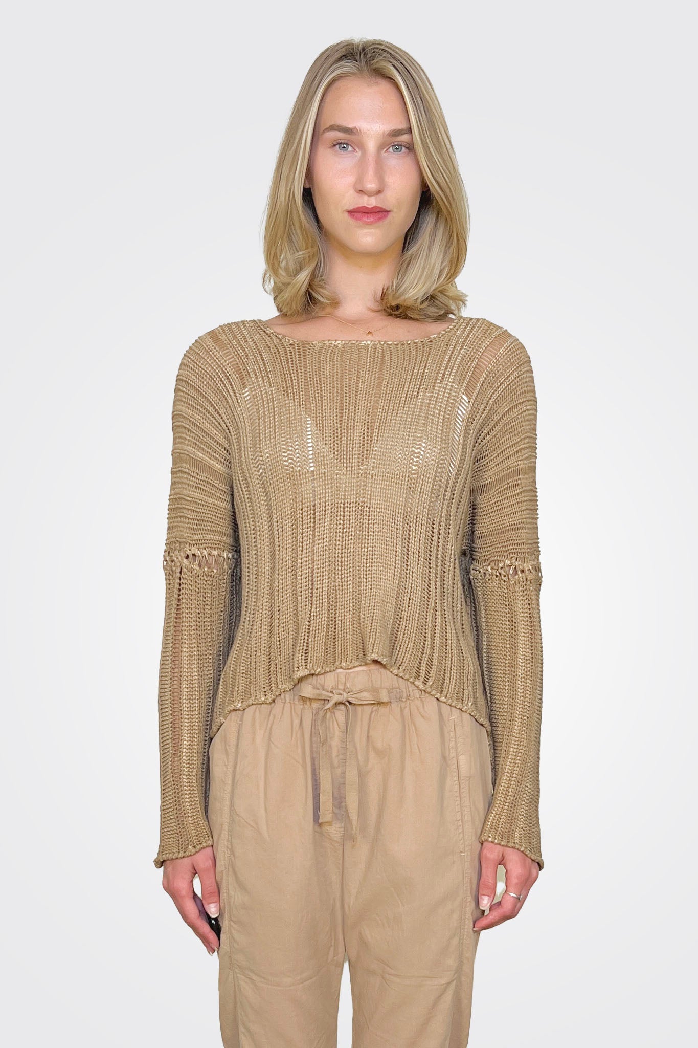 Knit Tunic - Dijon by Studio B3 | 25 South Boutiques