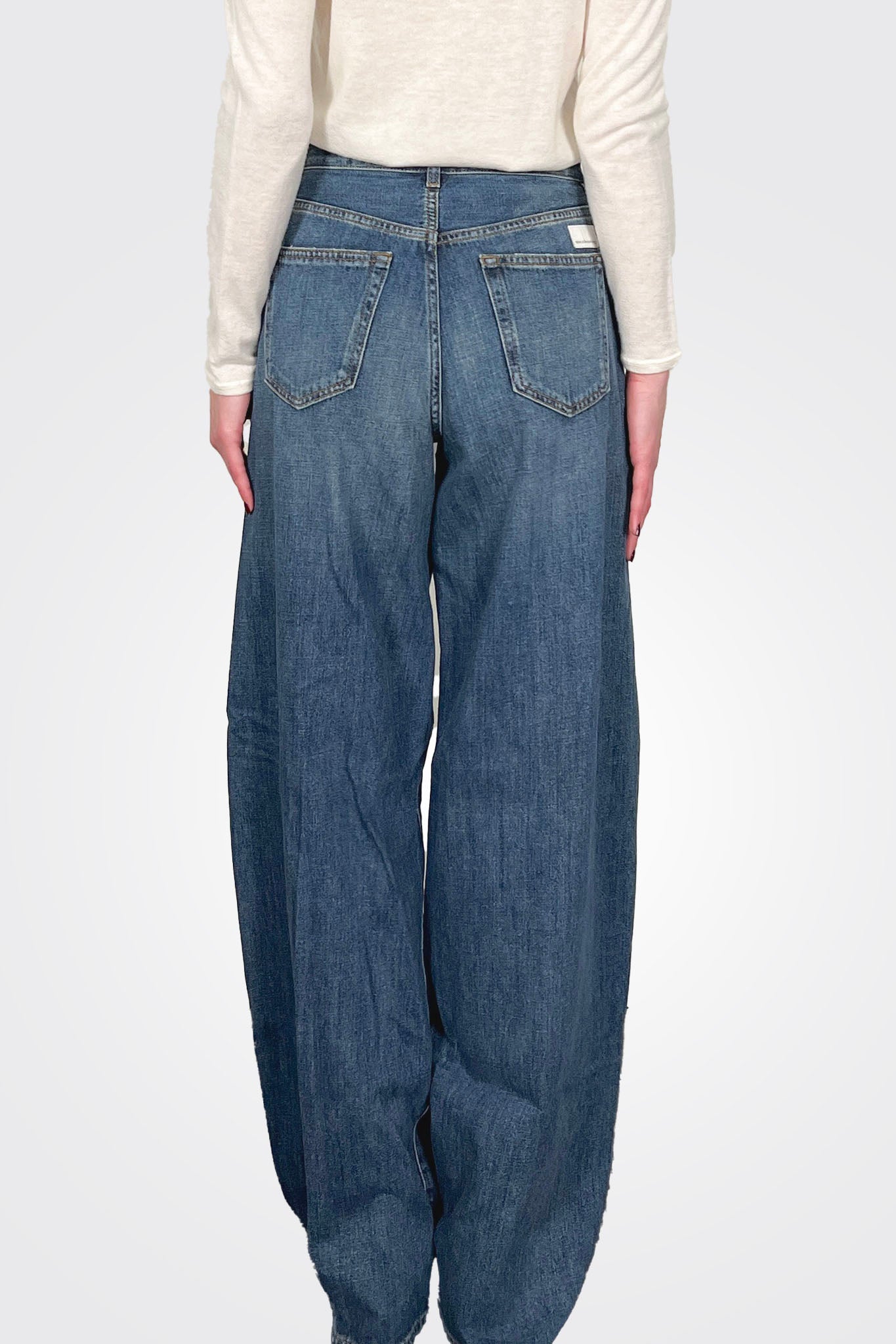 Gea Overcarrot Pant - DL Blue by Nine In The Morning — view 3