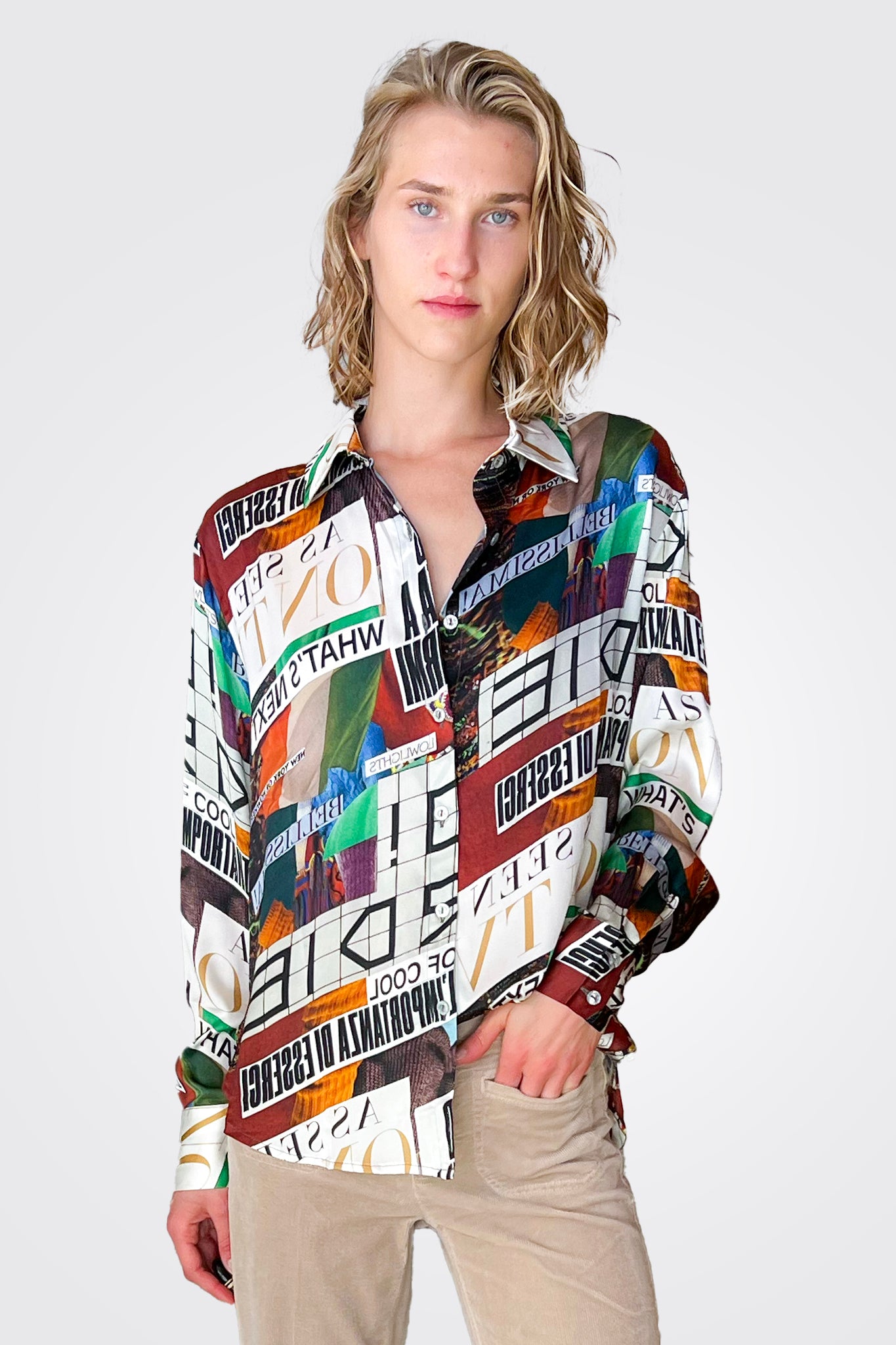 Heather Blouse - Do or Die Print by Unbreakable Evolution | 25 South Boutiques