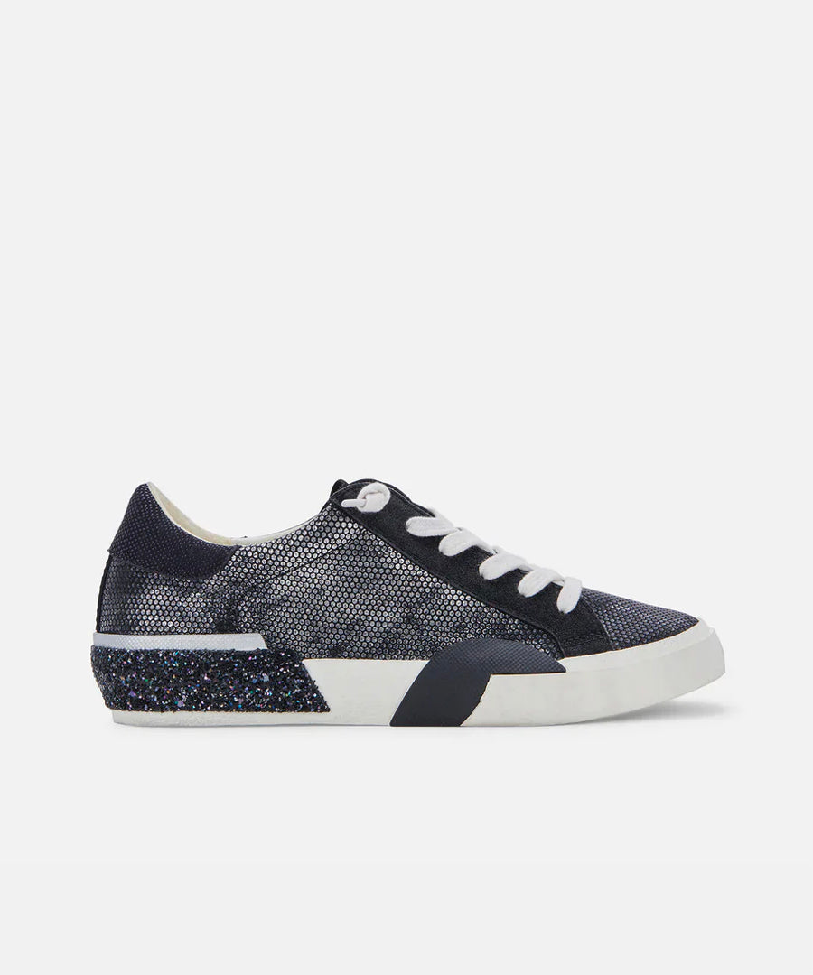 Zina Sneakers - Gunmetal Leather by Dolce Vita | 25 South Boutiques