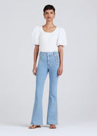 Robertson Flare Trousers - Dover Light Denim by Derek Lam | 25 South Boutiques