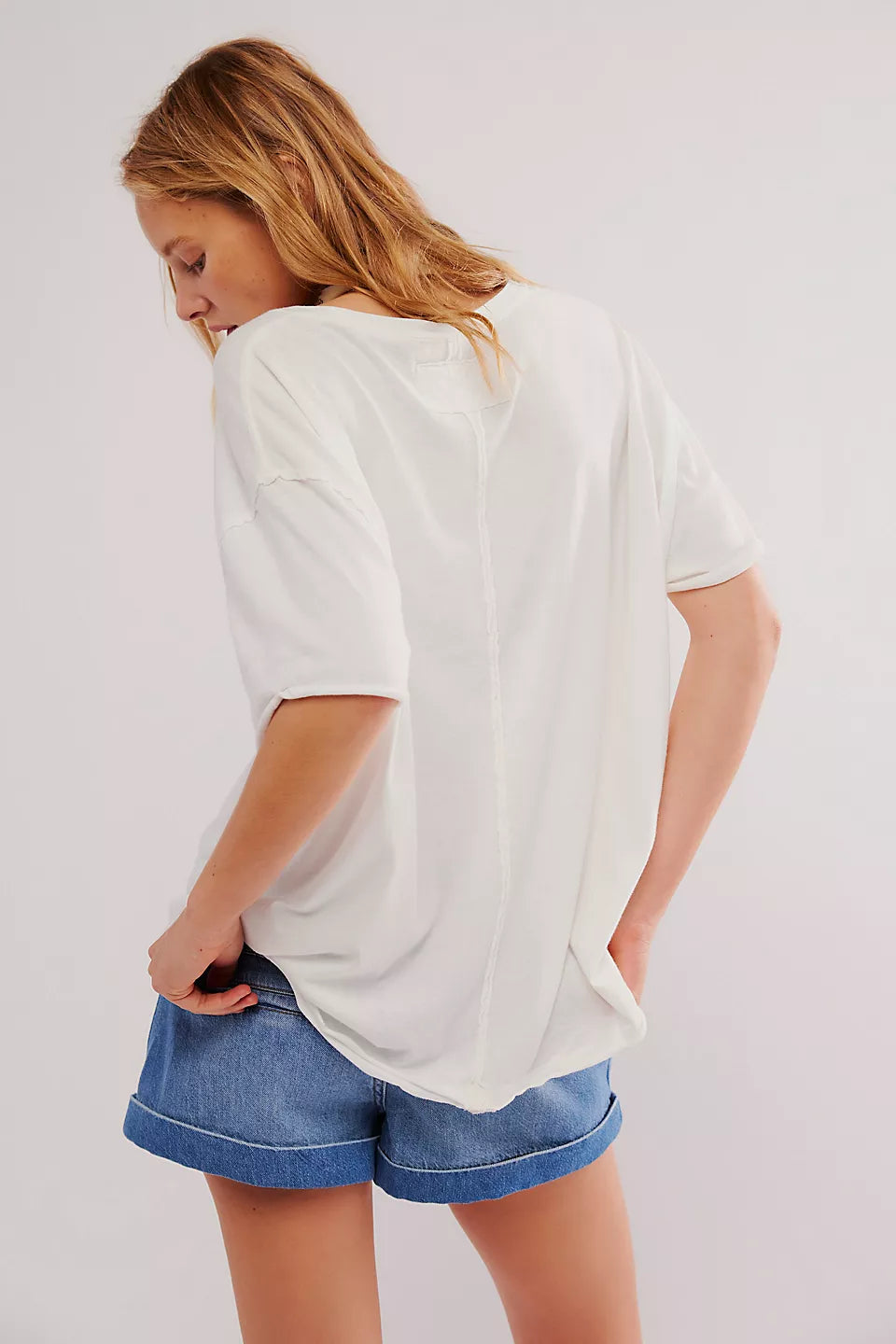 Nina V Tee - Ivory by Free People — view 3