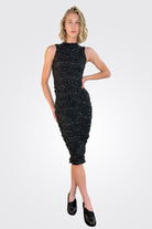 Textured Sheath Dress - Nero by Malloni | 25 South Boutiques